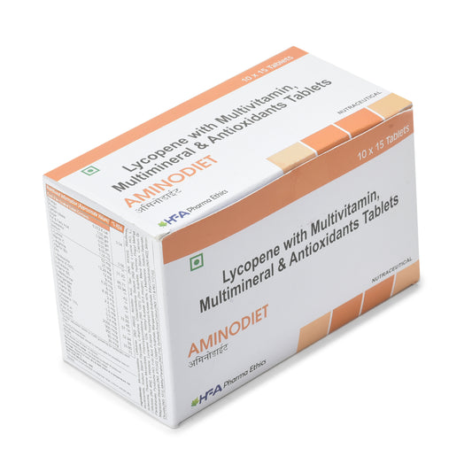 Aminodiet Multivitamin and Minerals Supplement Tablets